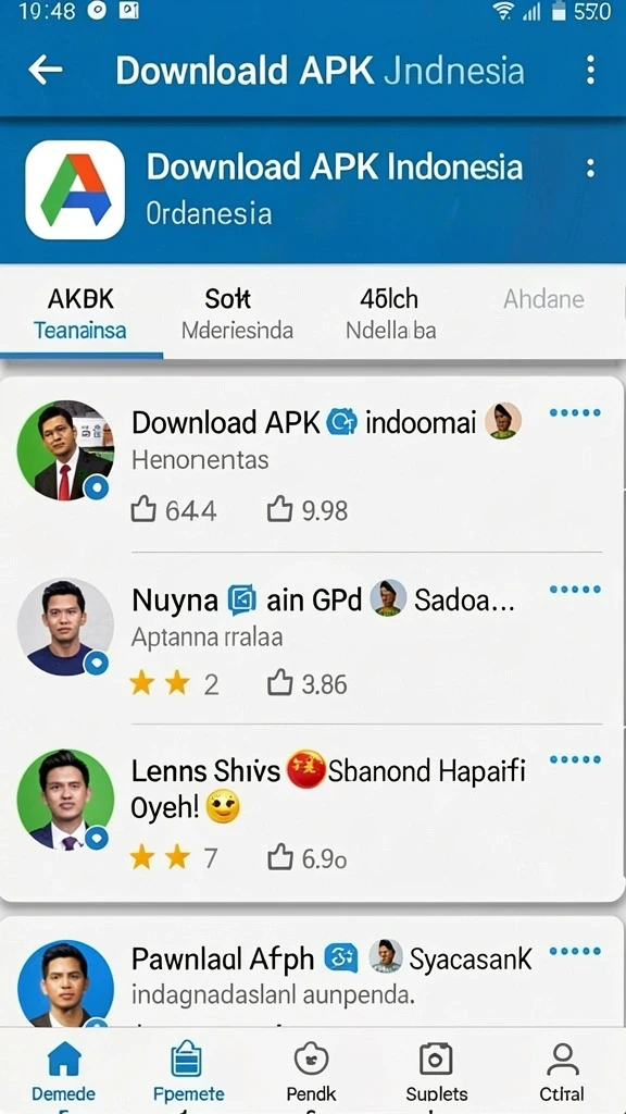 Tampilan antarmuka yang menarik dan user-friendly.