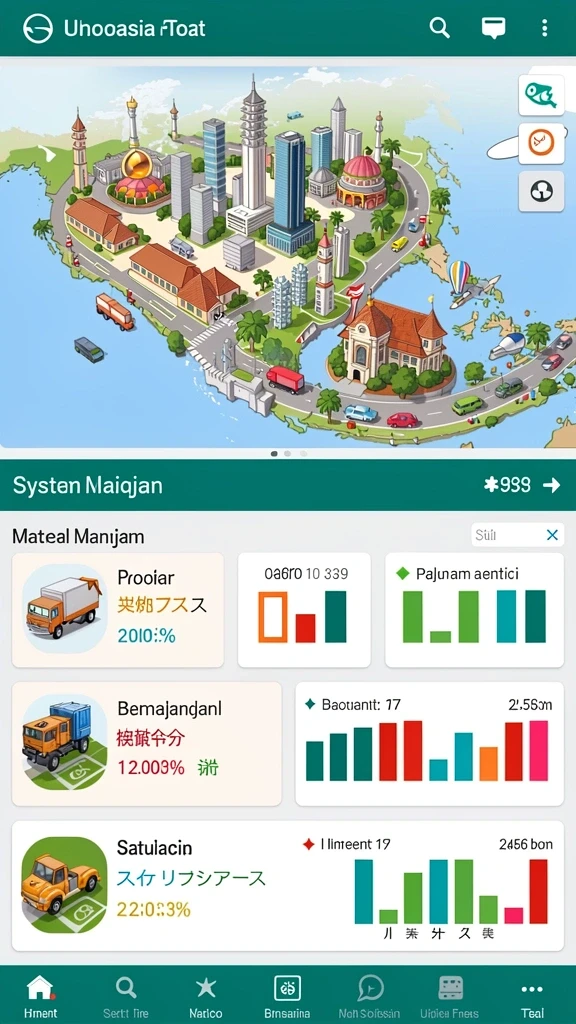 Leaderboards yang memungkinkan players bersaing secara global.