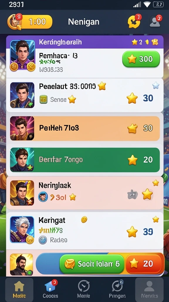 Interaksi sosial dengan pemain lain yang menyenangkan.