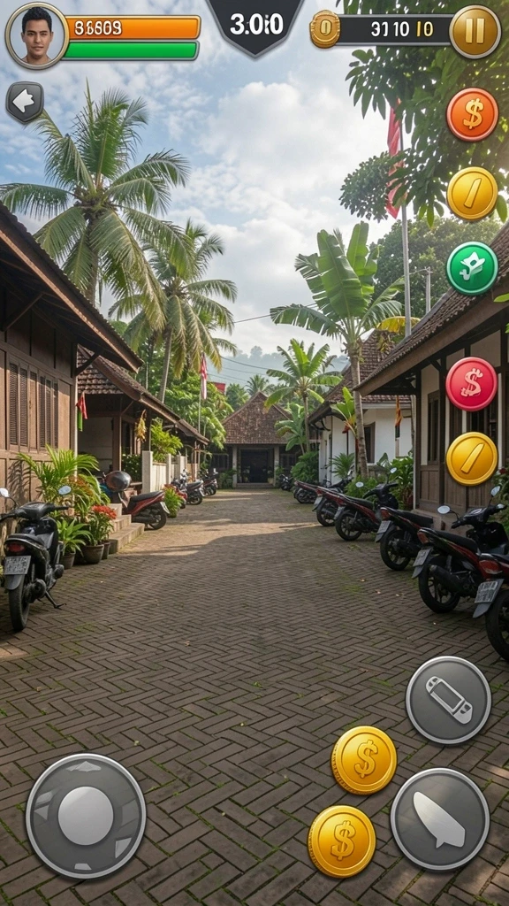 Karakter unik dengan berbagai pilihan kustomisasi.