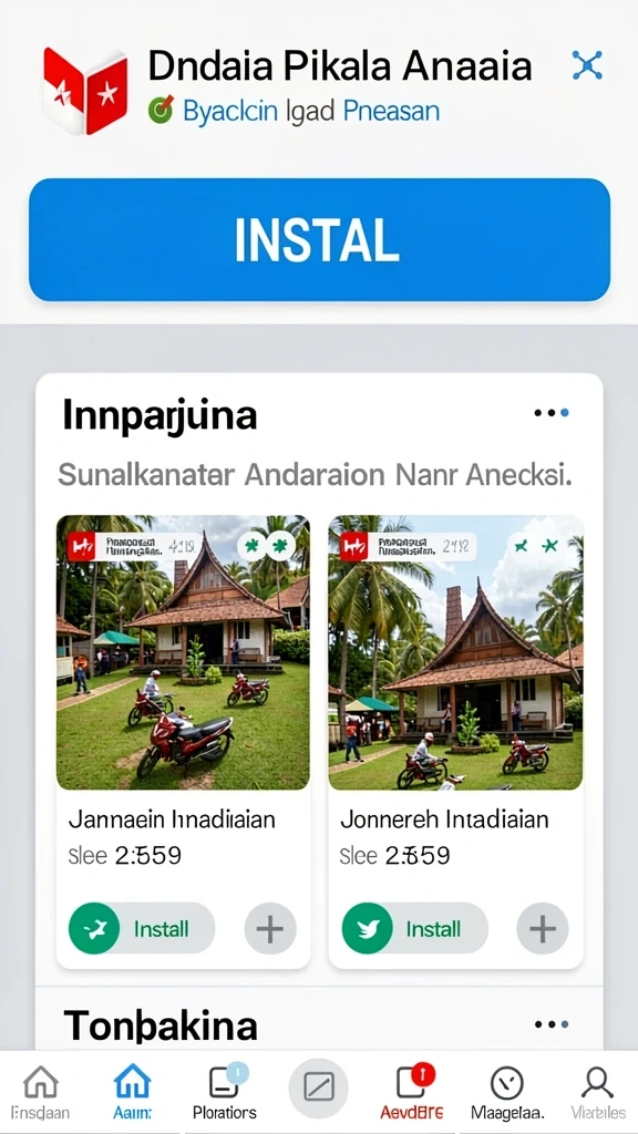 Momen seru saat menyelesaikan tantangan sulit.