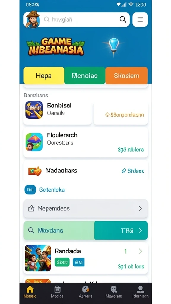 Screenshot menampilkan tampilan antarmuka permainan yang menarik.
