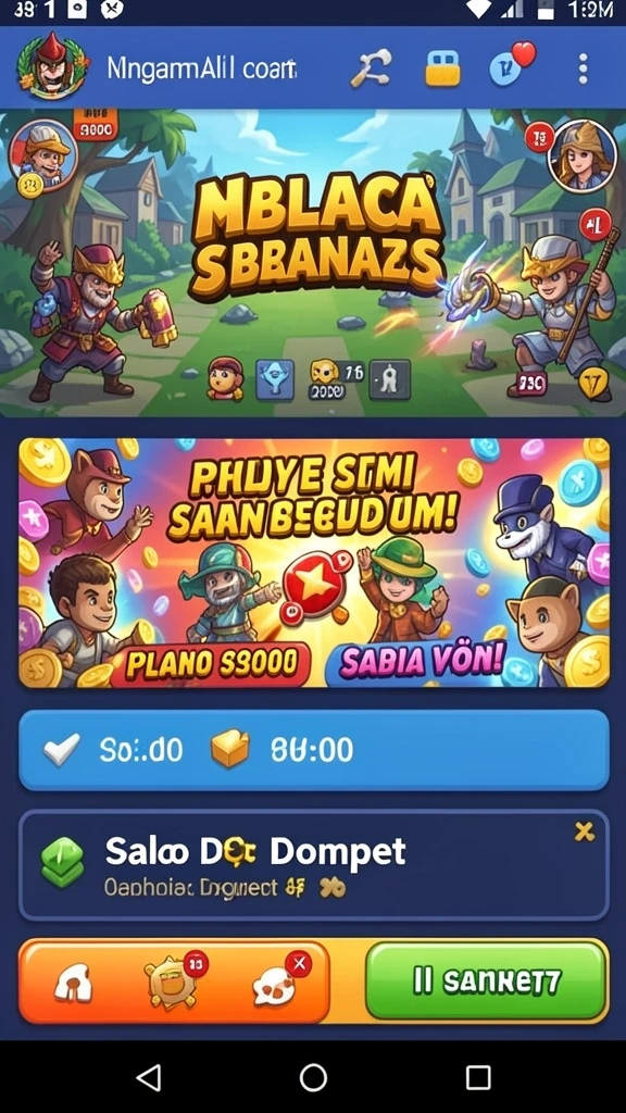 Tampilan antarmuka pengguna yang intuitif.