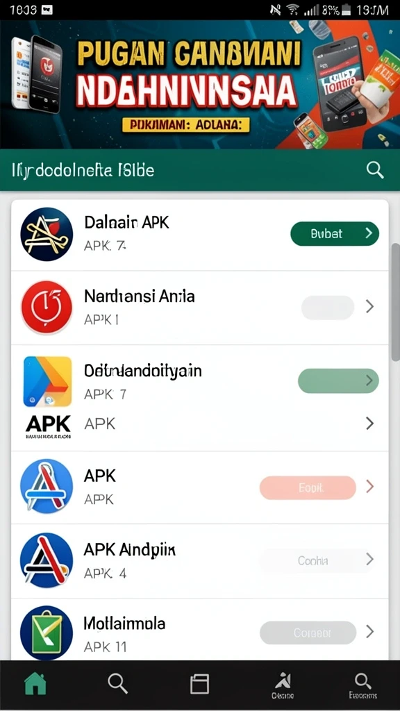 Tampilan antarmuka yang sederhana dan menarik.