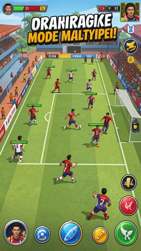 Game yang seru dengan berbagai pilihan permainan.