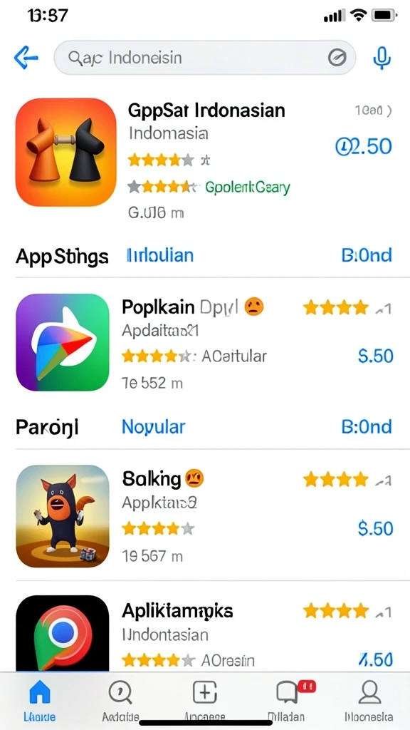 Tampilan antarmuka yang menarik dan mudah dinavigasi.