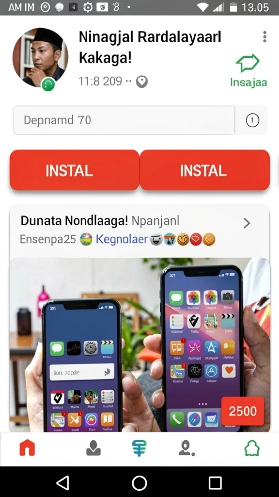 Momen seru saat bermain bingo dengan pemain lain.