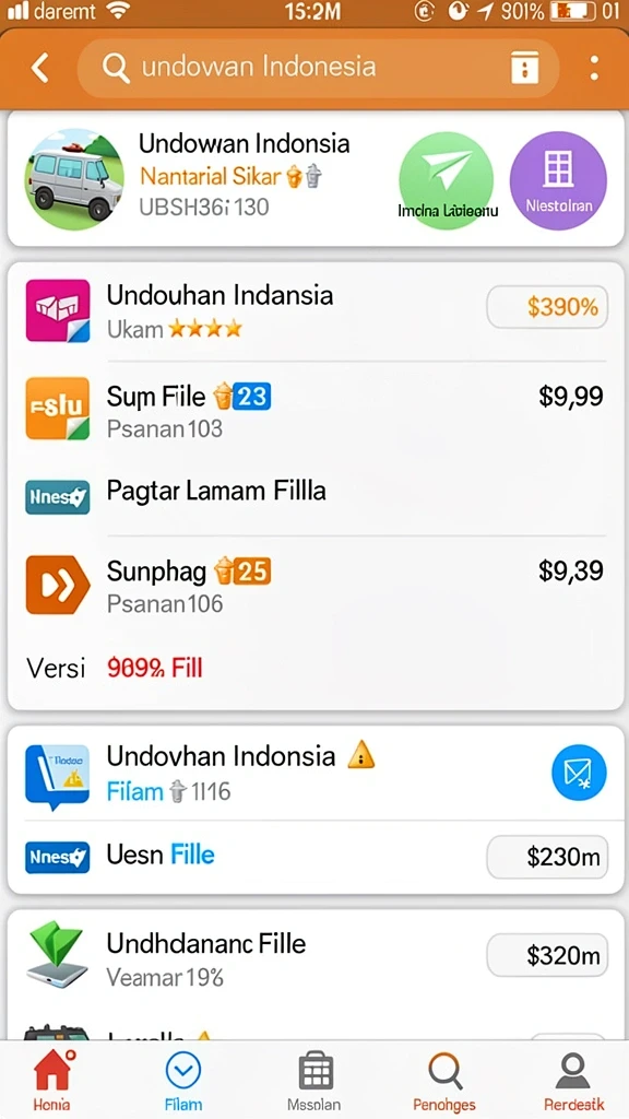 Tampilan antarmuka yang menarik dan mudah dinavigasi.