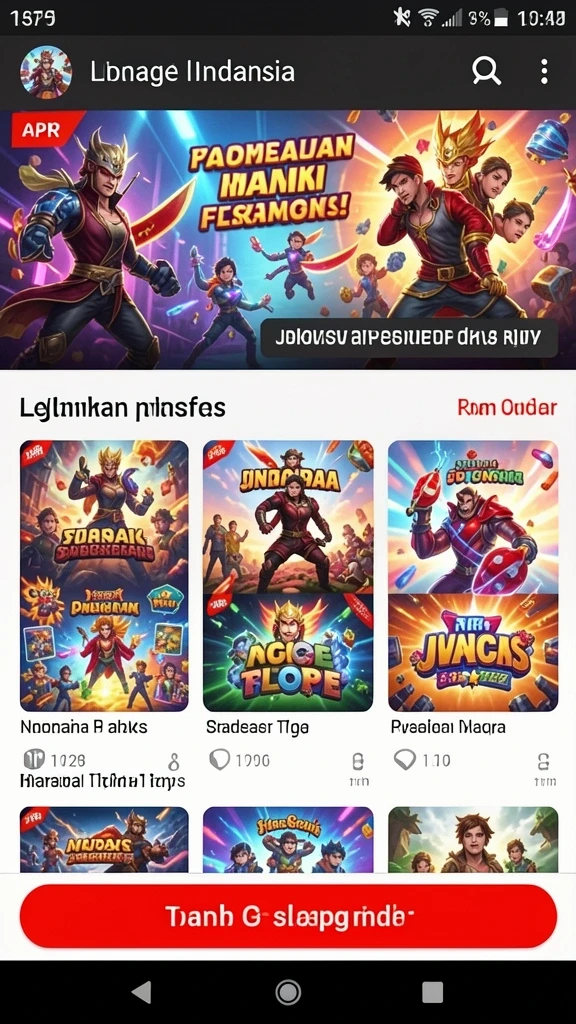 Tampilan antarmuka yang user-friendly dan menarik.