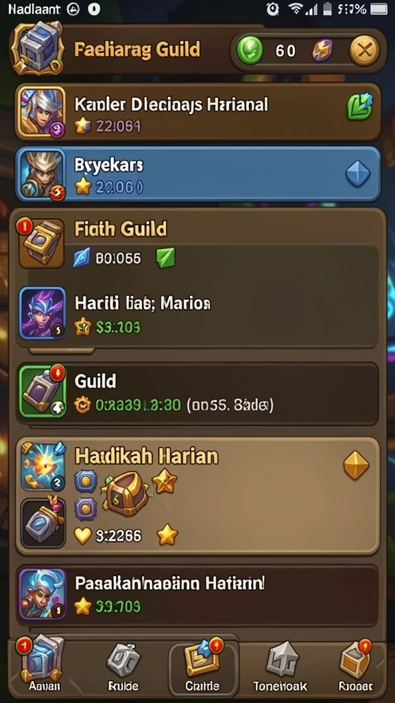 Screenshot menunjukkan karakter utama yang siap beraksi.