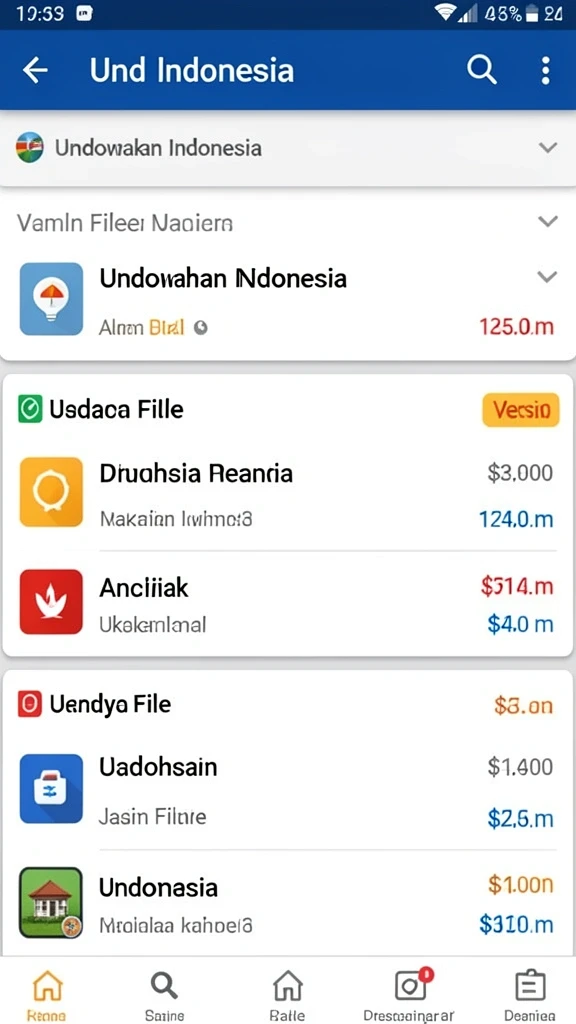 Tampilan utama DEWAPG yang menarik dan user-friendly.
