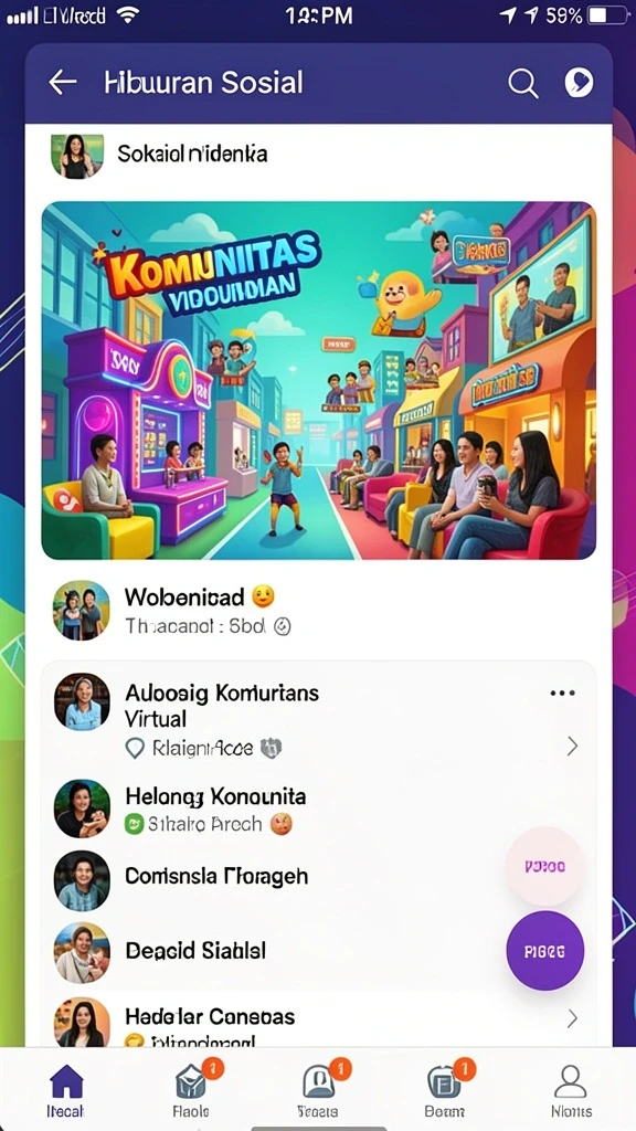 Menampilkan tampilan antarmuka yang ramah pengguna.