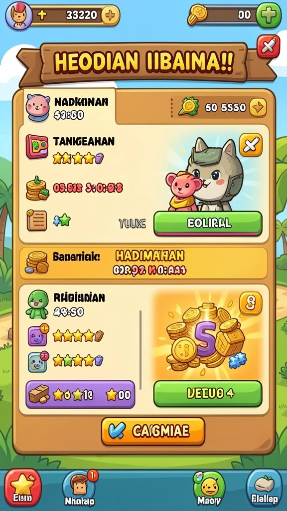 Tampilan antarmuka yang intuitif dan modern.