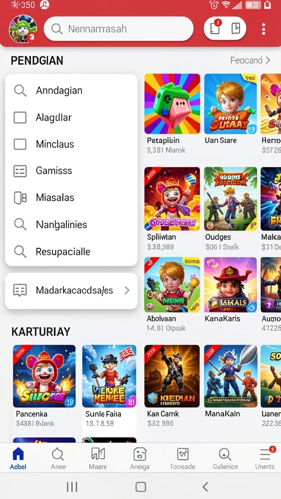 Mode permainan seru yang bisa dimainkan bersama teman.