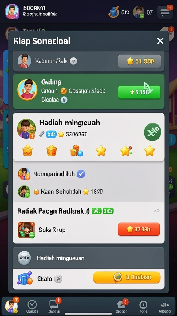Mode multiplayer yang memungkinkan persaingan seru.