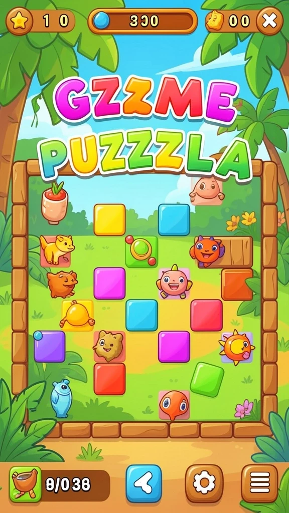 Contoh permainan slot dengan grafis menawan.
