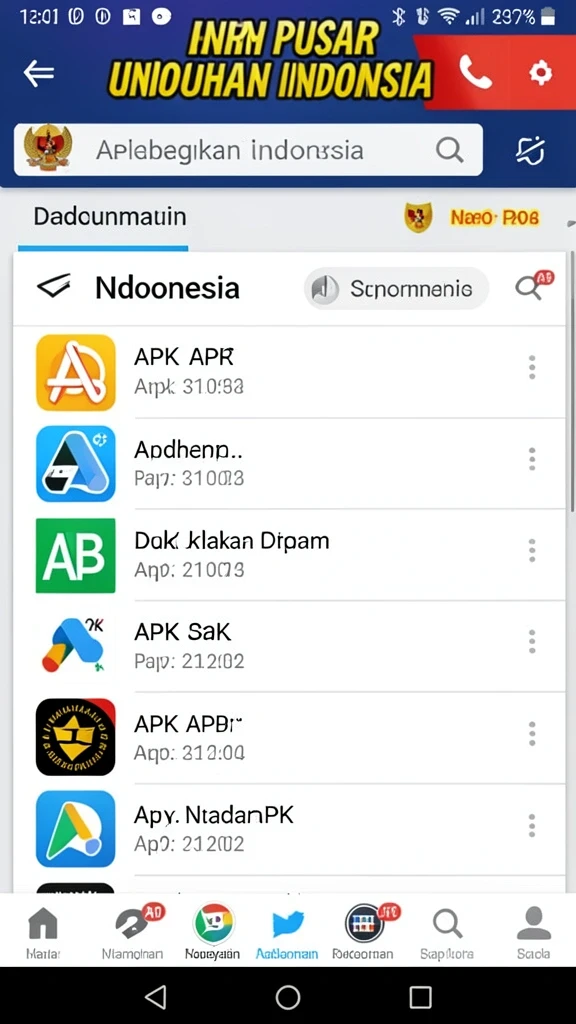 Tampilan antarmuka yang sederhana dan menarik.