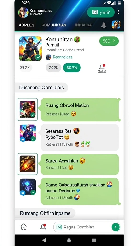 Karakter yang dapat dikustomisasi sesuai keinginan Anda.