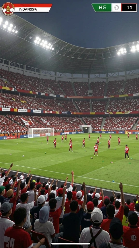 Pengaturan lokasi yang bervariasi dan menantang.