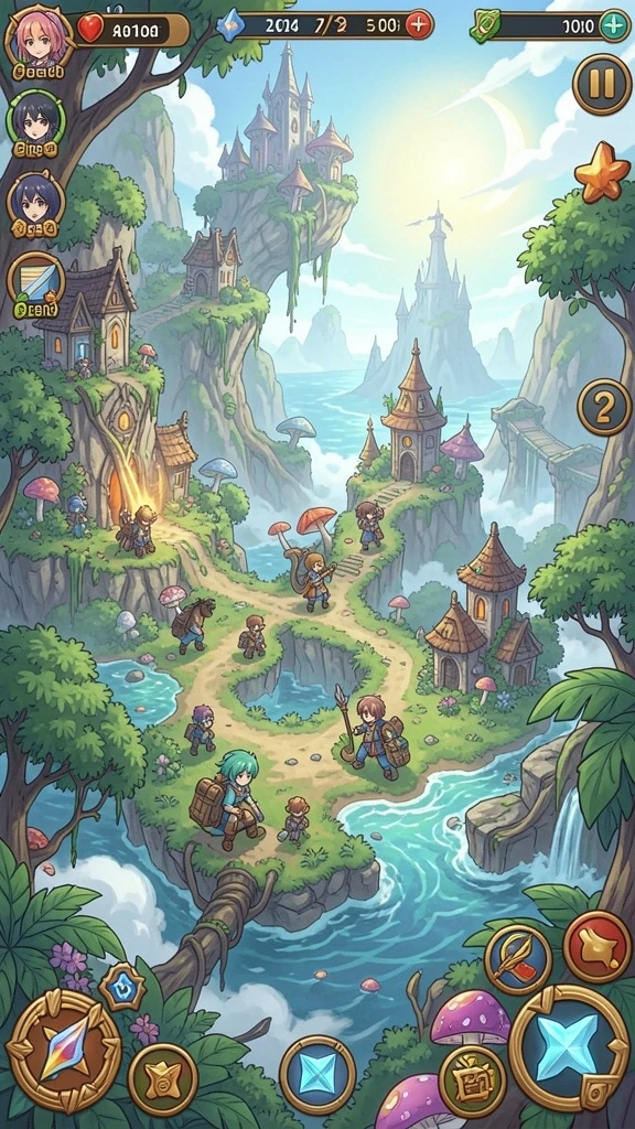 Gameplay interaktif yang menguji keterampilan pemain.
