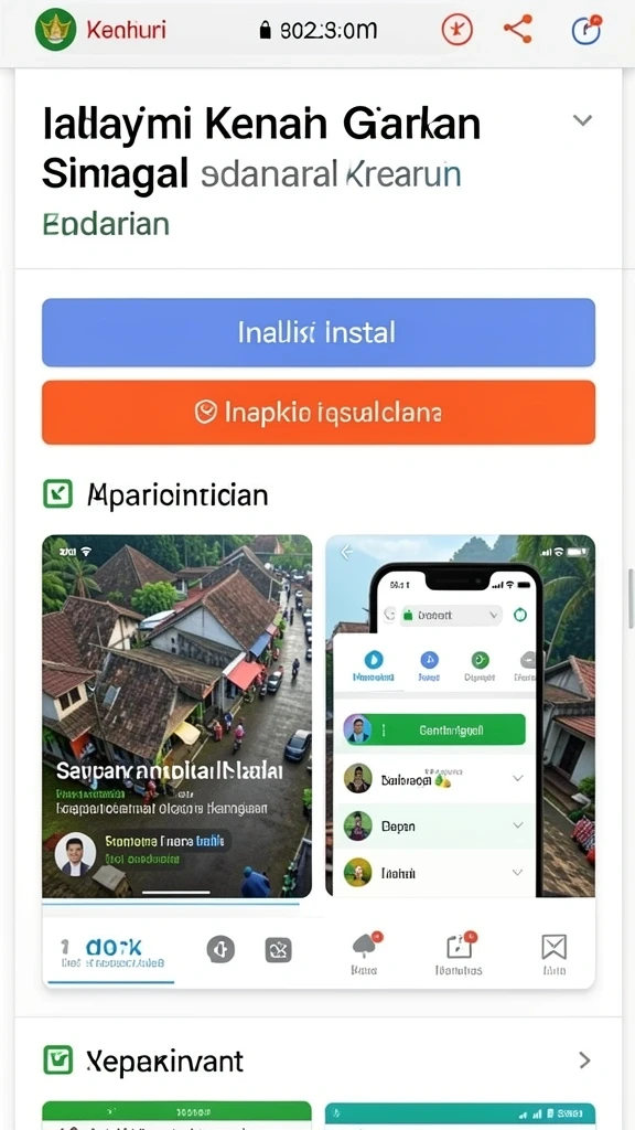 Tampilan antarmuka yang ramah pengguna dan menarik.