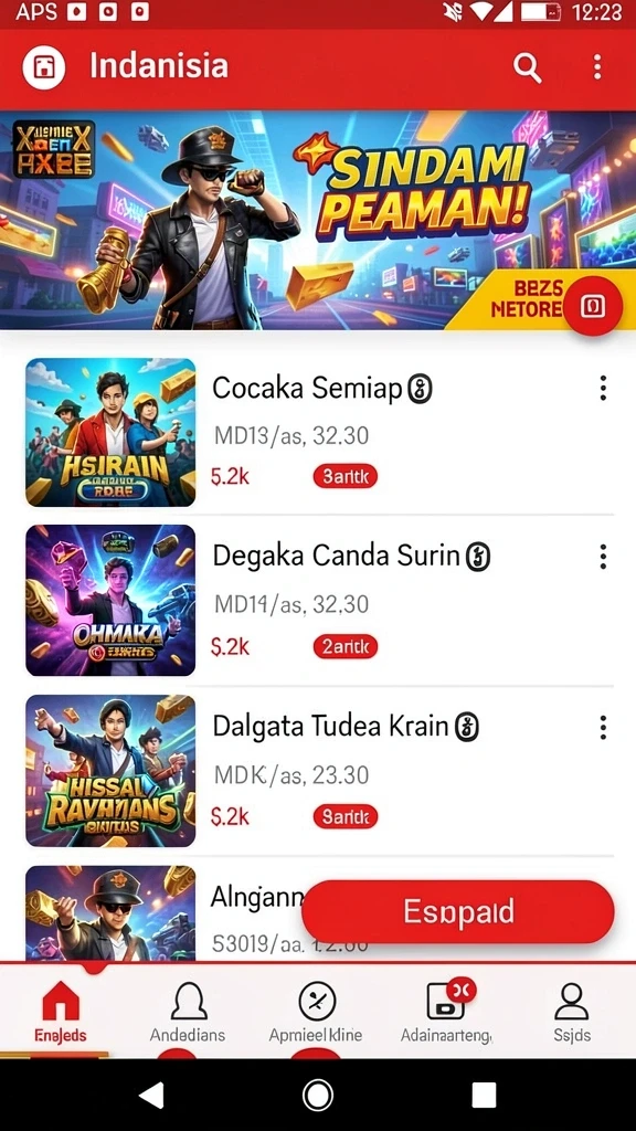 Karakter-karakter unik dengan kemampuan berbeda.