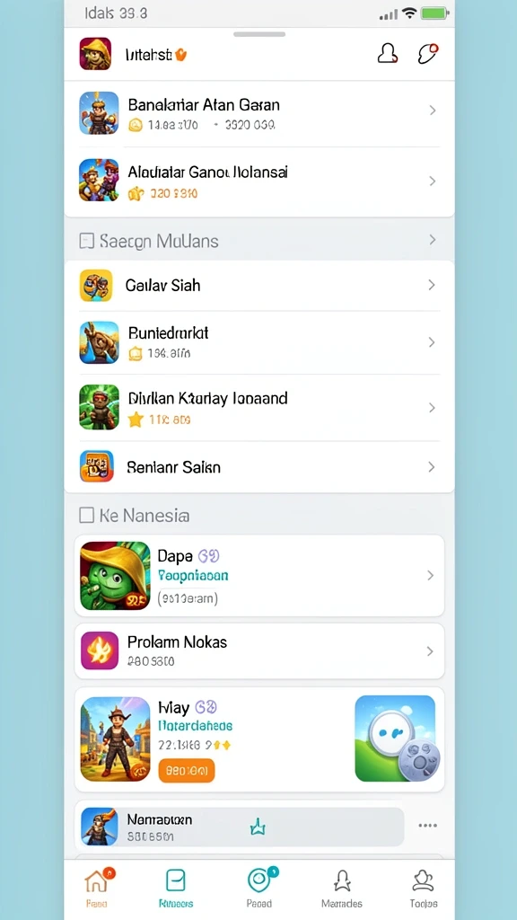 Gameplay seru dengan banyak tantangan menanti.