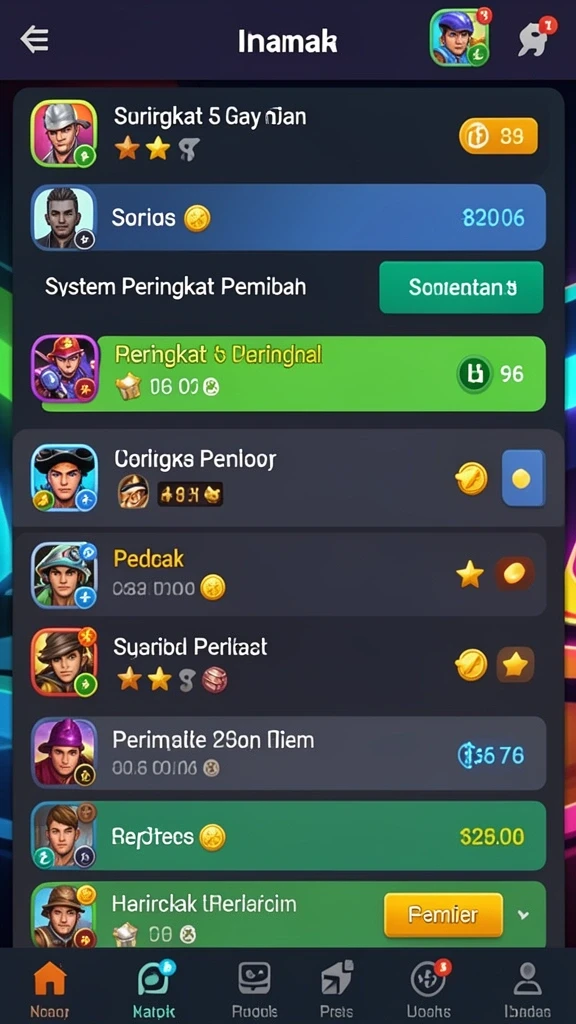Mode permainan yang beragam dan menantang.
