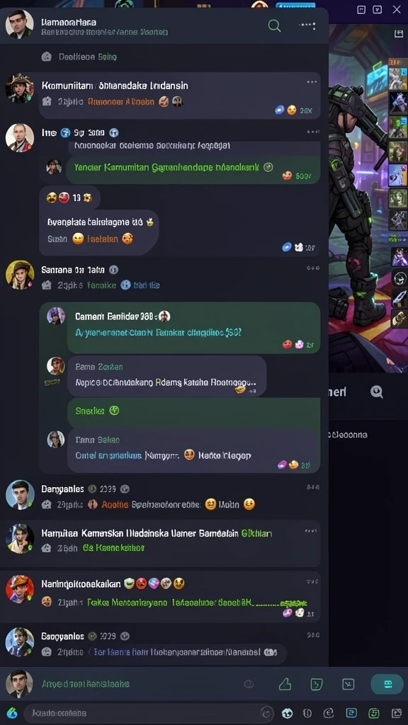 Fitur interaktif untuk berkompetisi dengan teman.