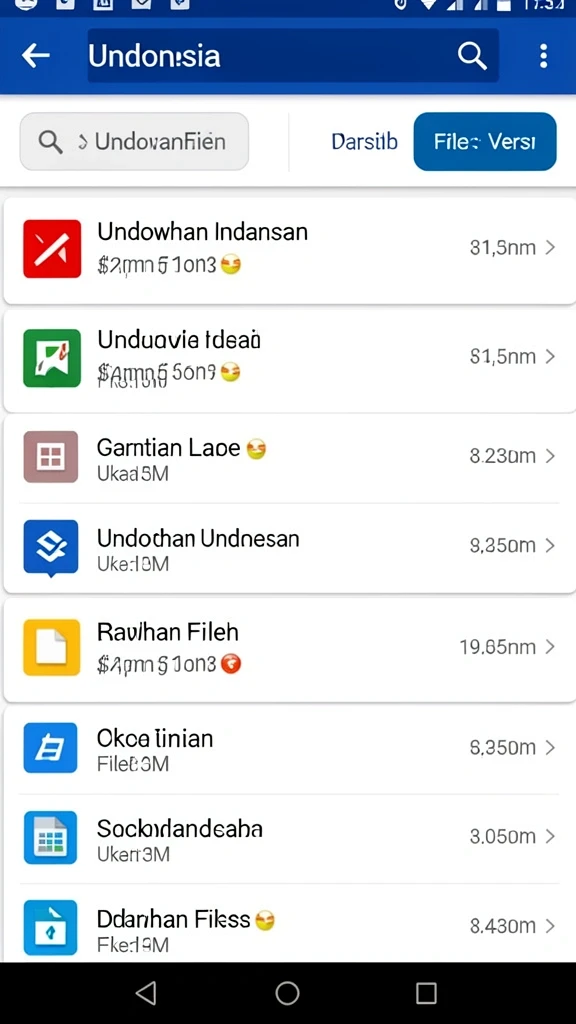 Tampilan antarmuka yang user-friendly.