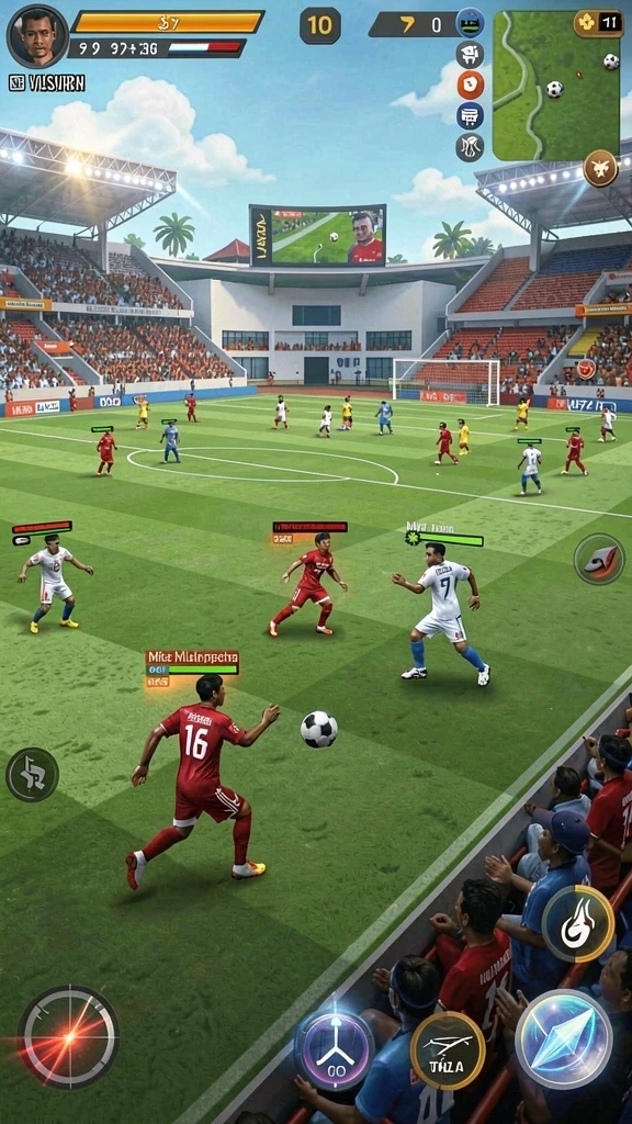 Mode permainan klasik yang menarik.