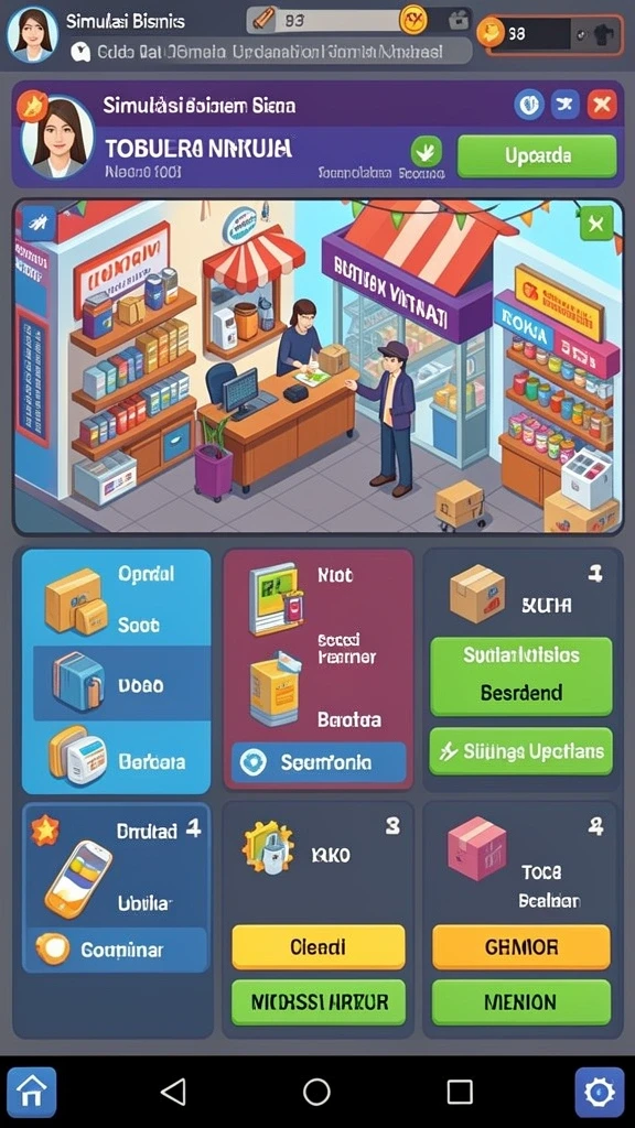 Mode permainan yang beragam dan menyenangkan.