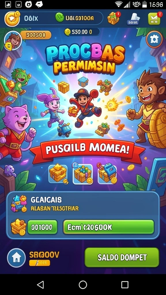 Gambar memperlihatkan mode multiplayer yang seru.
