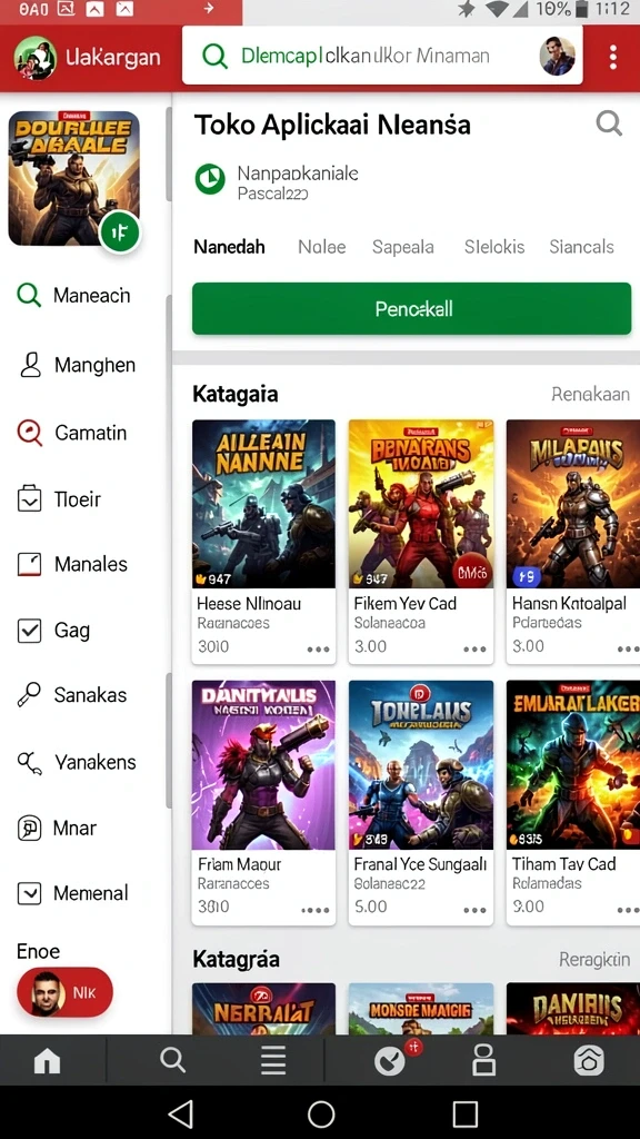 Karakter-karakter unik dengan kemampuan berbeda dalam game.