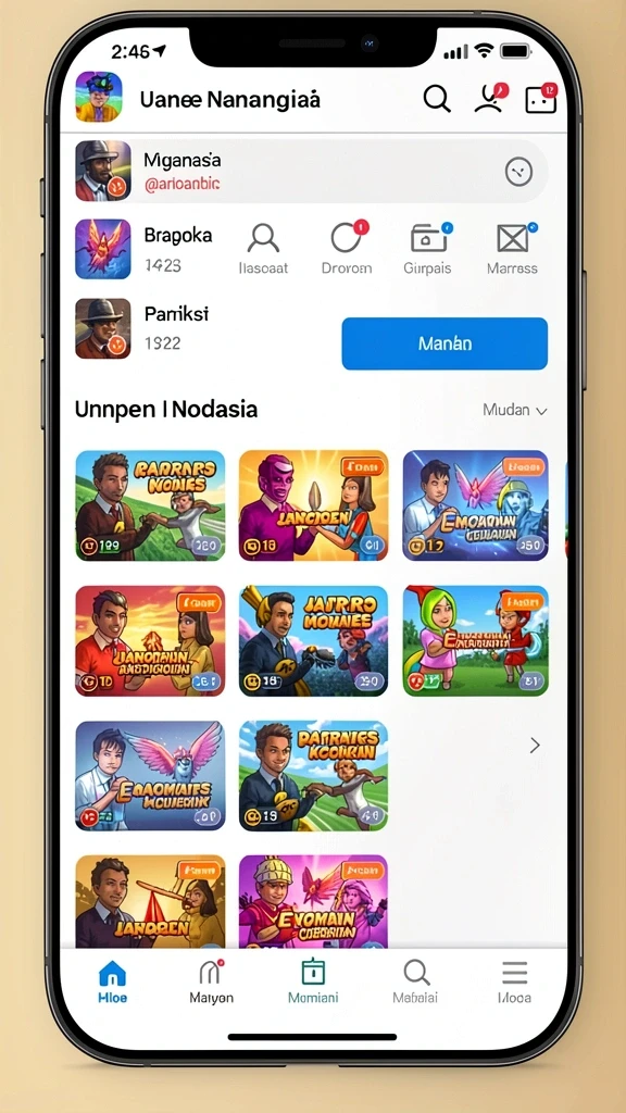 Gameplay yang seru dengan berbagai level menantang.