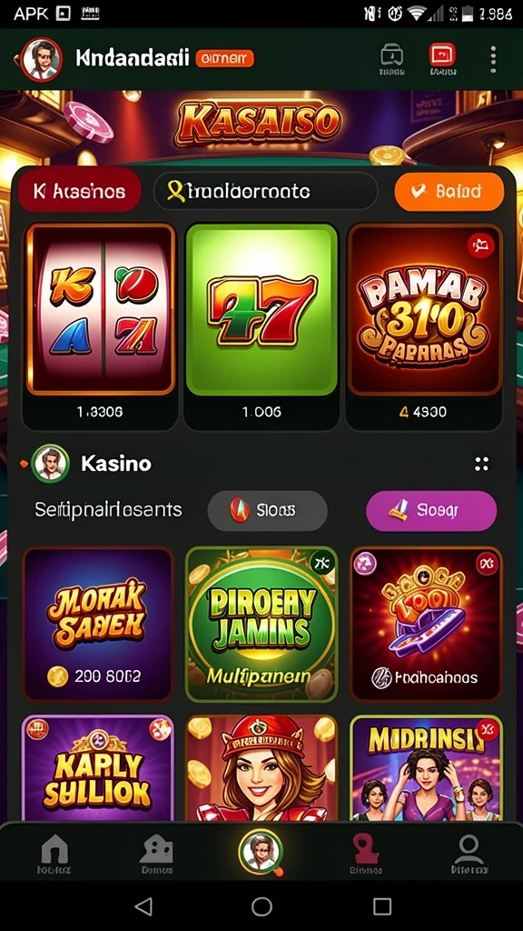 Tampilan gameplay yang interaktif dan menarik.