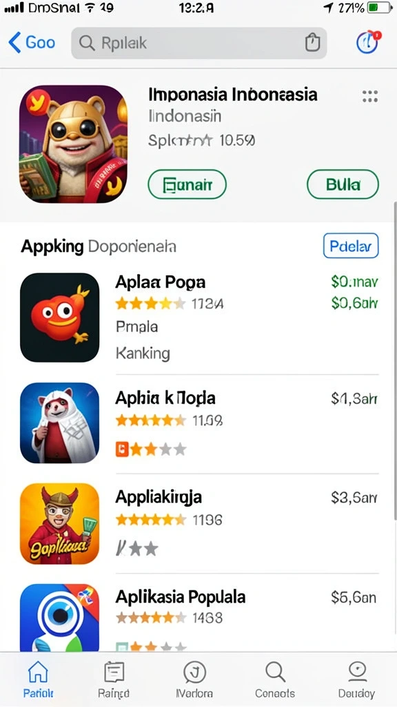 Tampilan antarmuka yang user-friendly dan menarik.
