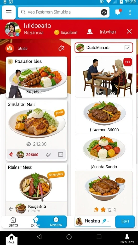 Karakter unik yang bisa dipilih.