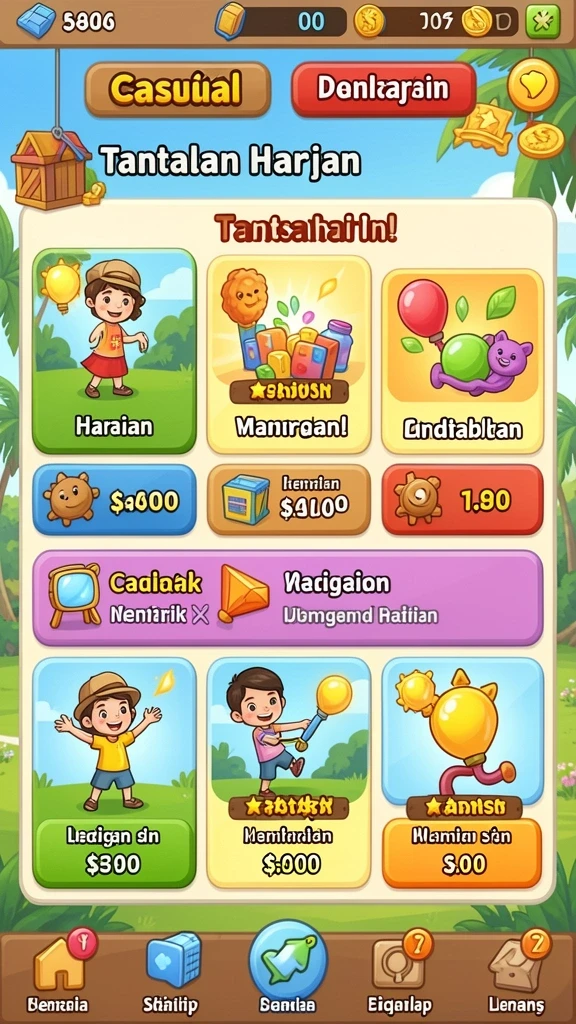 Tampilan menarik dari lobi permainan POKER88.