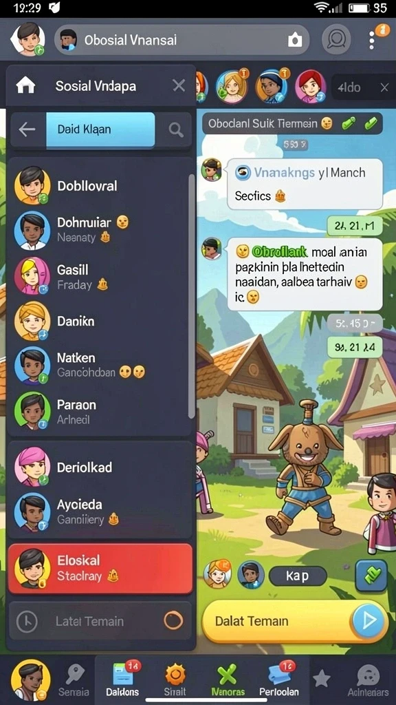 Karakter unik dengan kemampuan khusus dalam game.