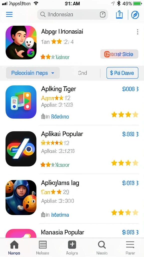 Tampilan antarmuka yang modern dan ramah pengguna.