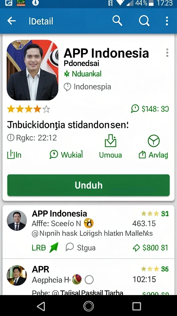 Antarmuka pengguna yang intuitif dan menarik.