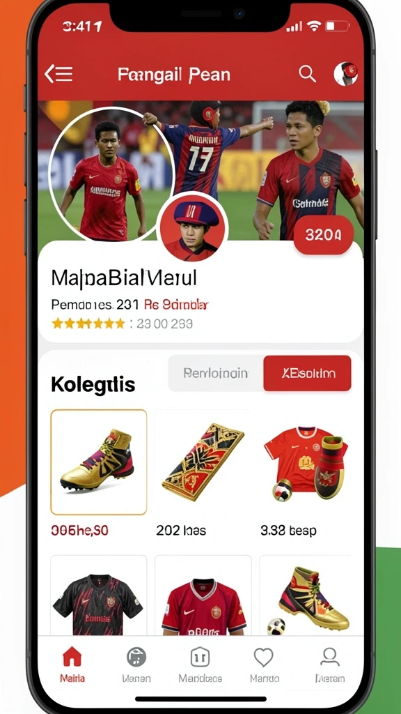 Statistik permainan yang jelas dan mudah dipahami.