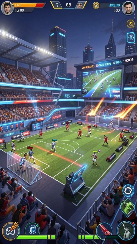 Mode multiplayer yang kompetitif dan seru.