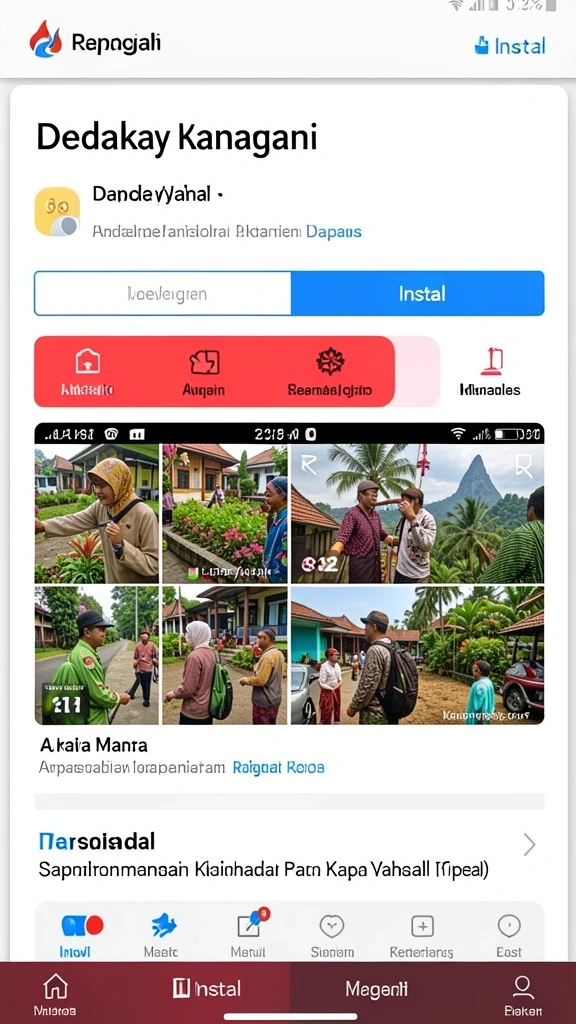 Mode permainan yang beragam dan seru.