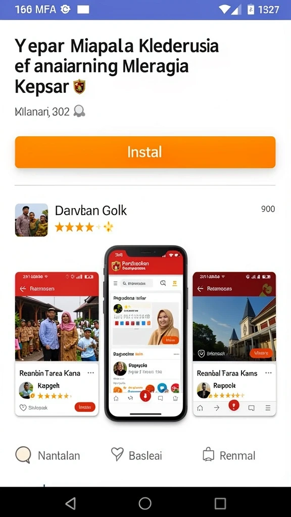 Tampilan utama SUNGAITOTO yang menarik dan mudah dinavigasi.