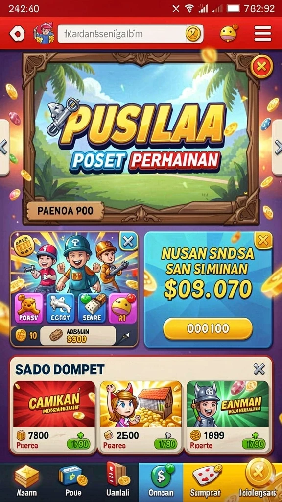 Tampilan antarmuka yang modern dan menarik.