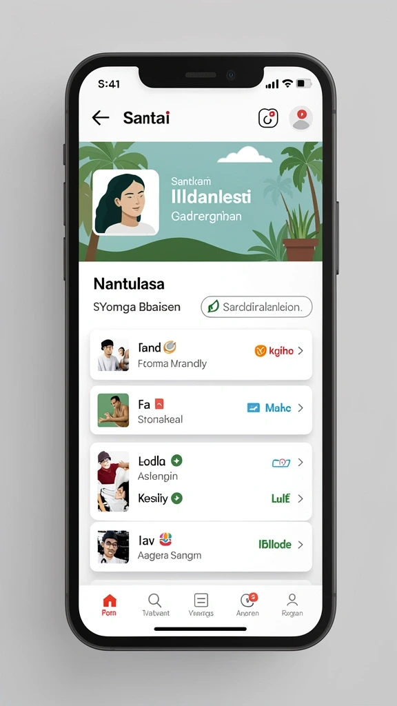 Tampilan antarmuka yang intuitif dan menarik.