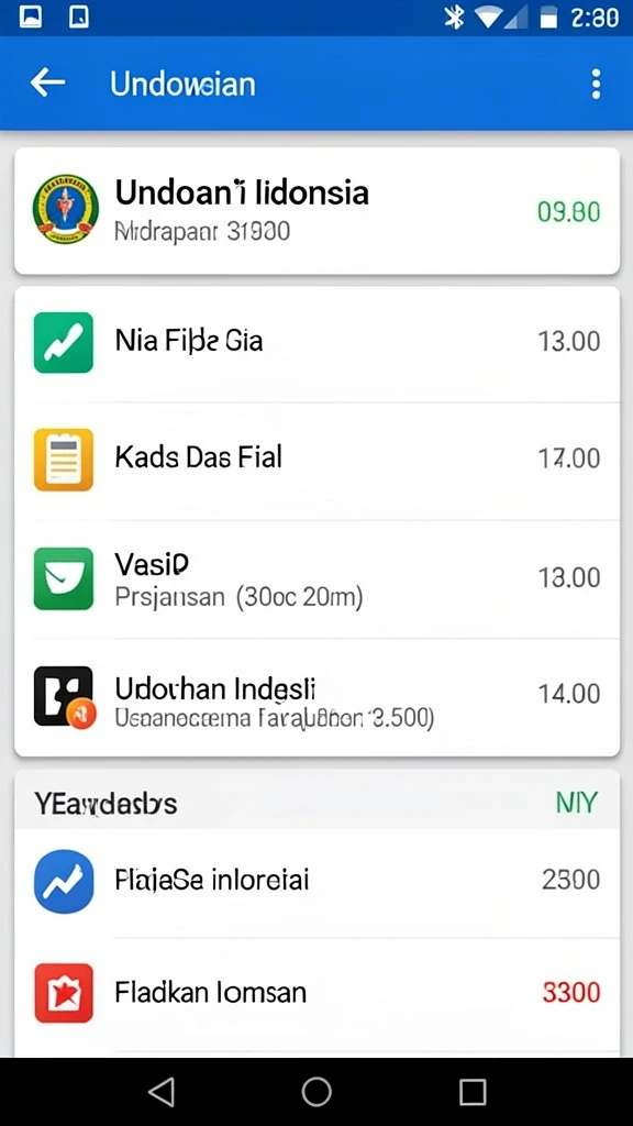 Tampilan antarmuka WOW99 yang menarik dan mudah digunakan.